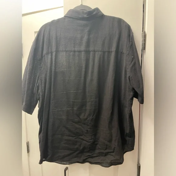 Zara Men Linen Button Down - Picture 3 of 4